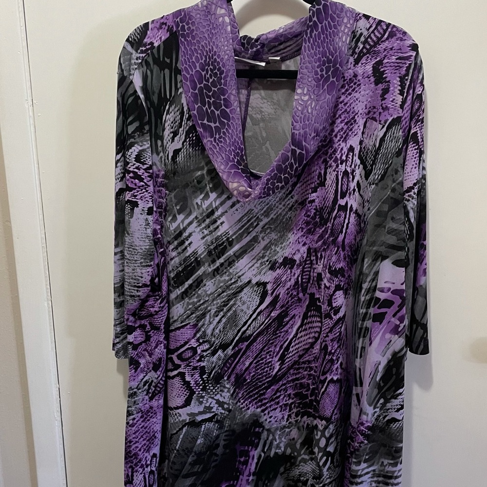 Purple blouse